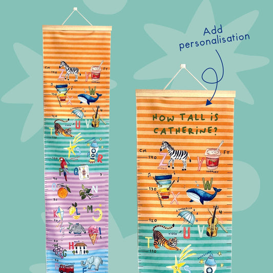 Height Chart | Alphabet