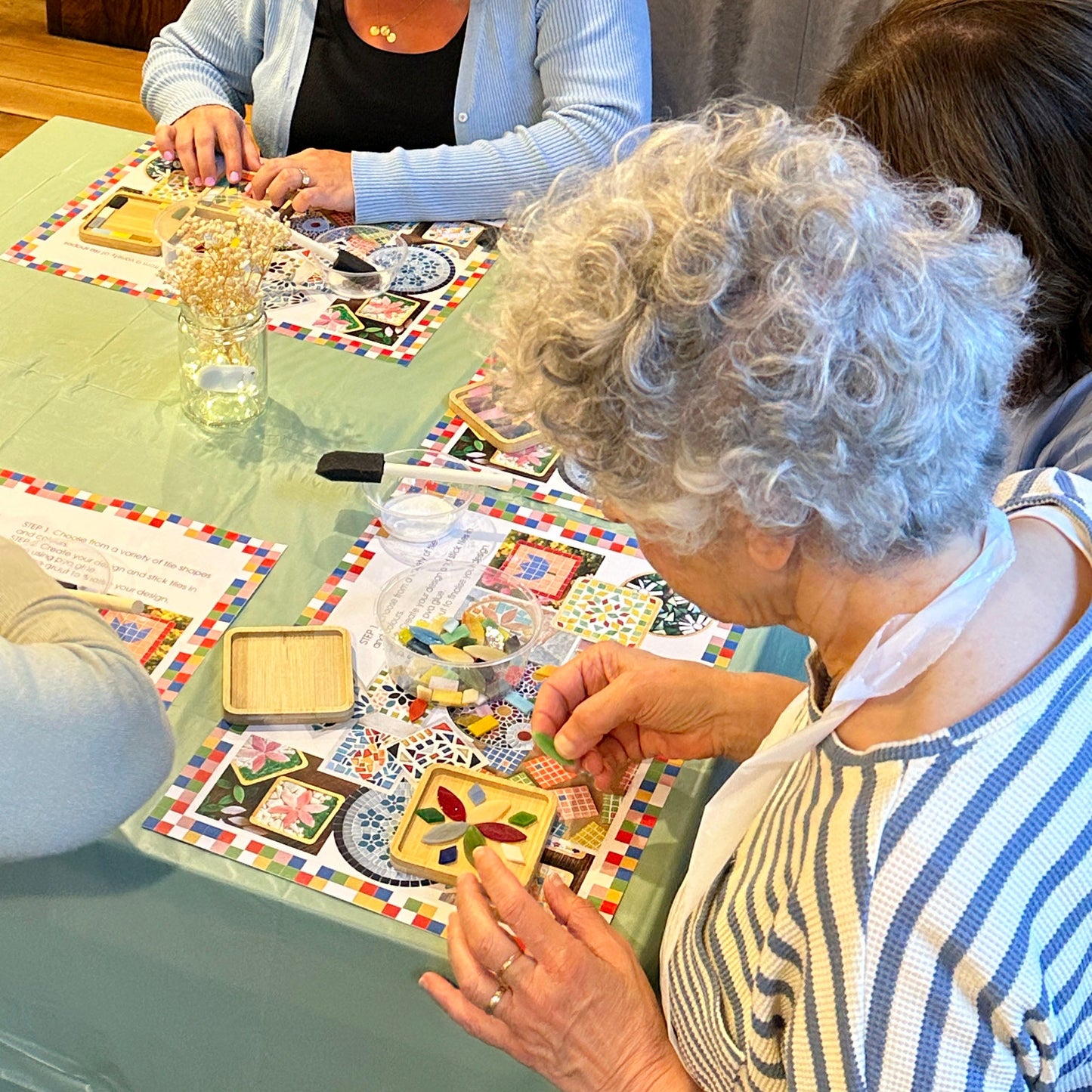 Shards and Shapes: A Mosaic Workshop at Trench Farm