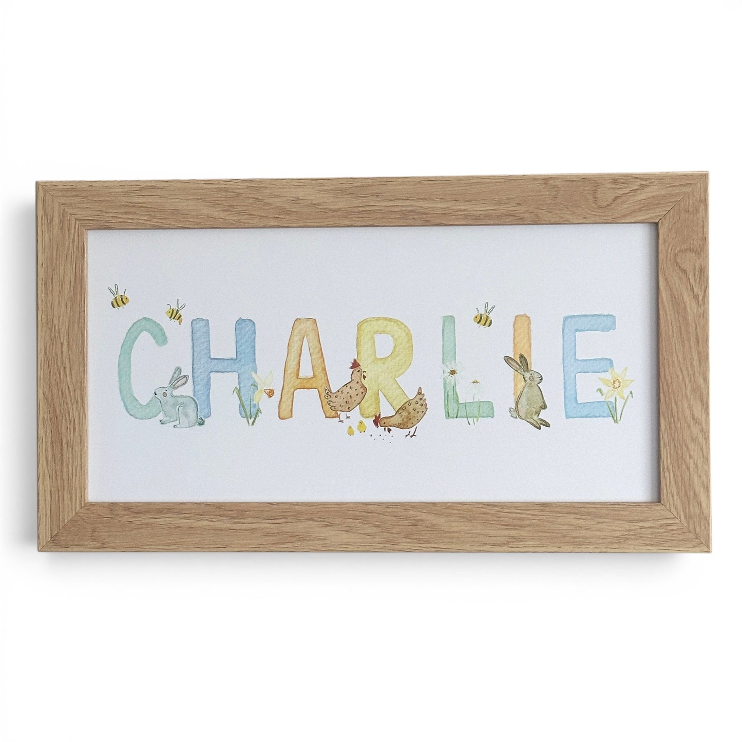 Custom Name Print | Irish Countryside