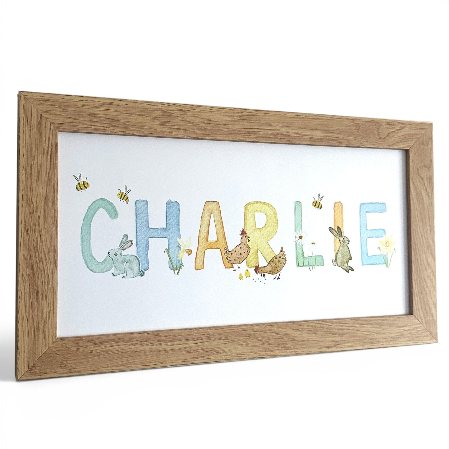 Custom Name Print | Irish Countryside