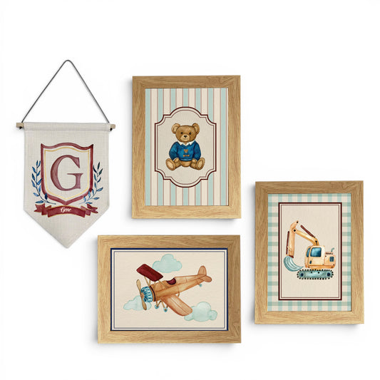 Storybook Collection | 3 A4 prints and 1 personalised banner