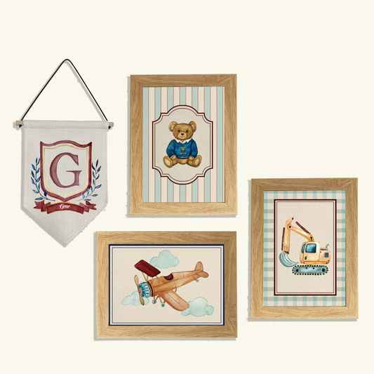 Storybook Collection | 3 A4 prints and 1 personalised banner
