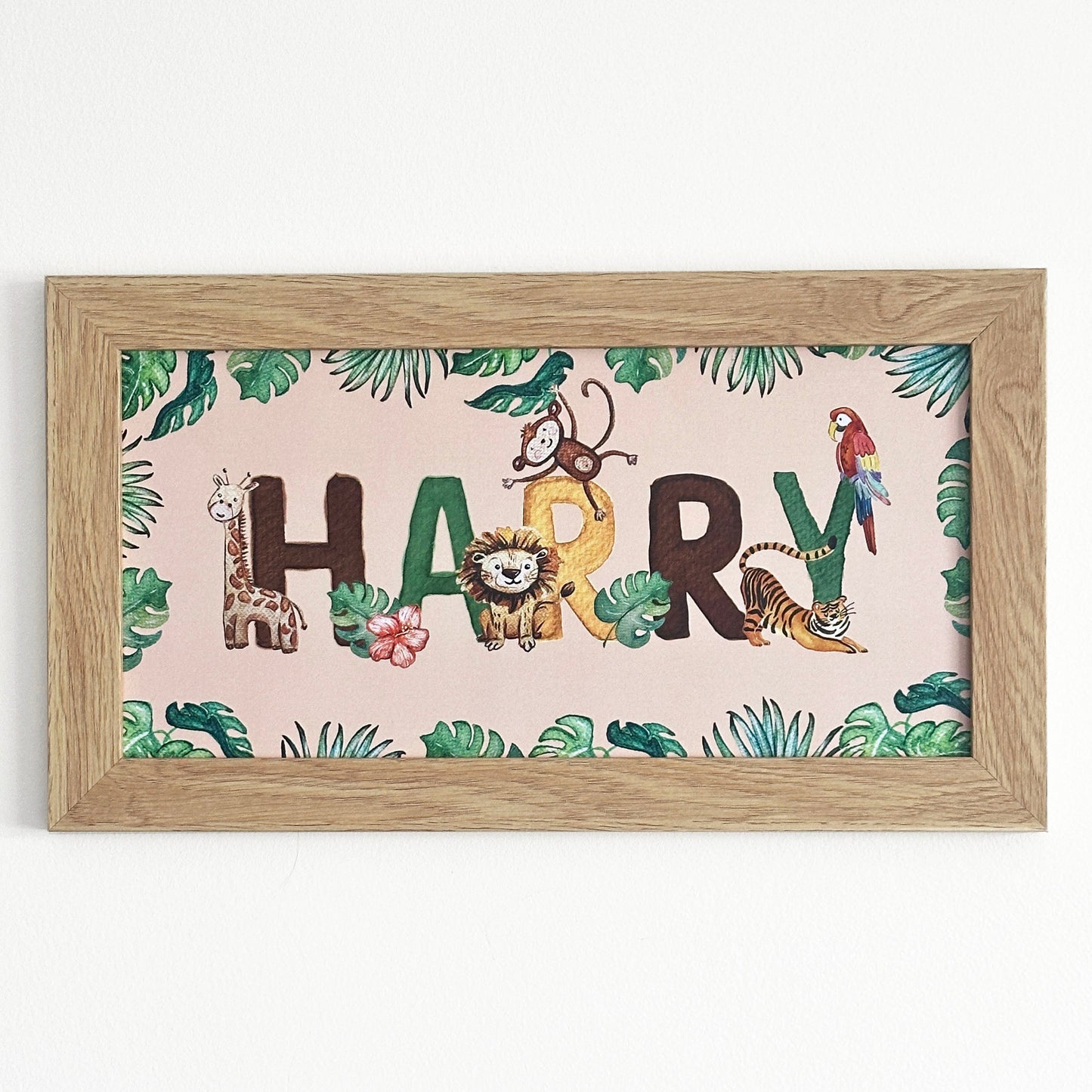 Custom Name Print | Safari