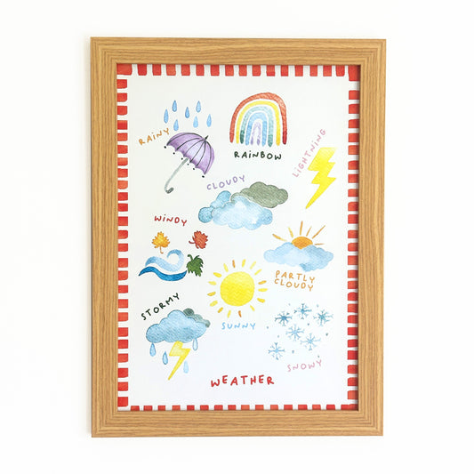 Weather Print | A3